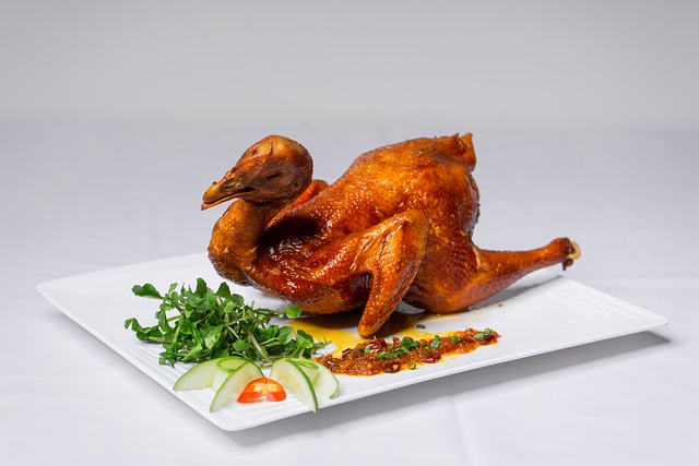 Gegrilltes Hähnchen